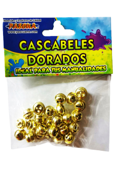 CASCABELES DORADOS PASCUA