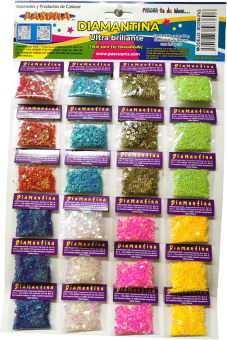 EXHIBIDOR DE DIAMANTINA FIGURA C/24 PASCUA