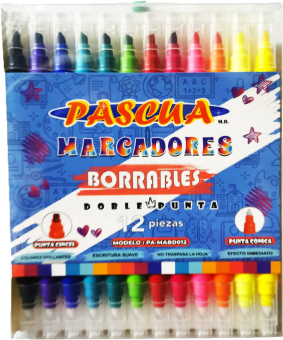 MARCADORES BORRABLES C/12 PASCUA